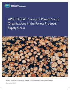 Cover_221_EGILAT_Survey of Private Sector Organizations in the Forest Products Supply Chain