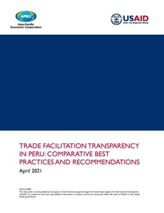 Cover_221_CTI_Trade Facilitation Transparency in Peru