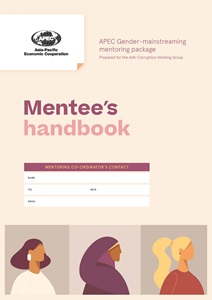 Cover_222_ACT_Gender Mainstreaming Training Package_Mentee's handbook