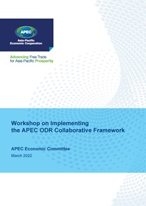 Cover_222_EC_Workshop on Implementing the APEC ODR Collaborative Framework