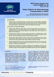 Cover_222_PSU_Policy Brief on Decarbonisation of Transport
