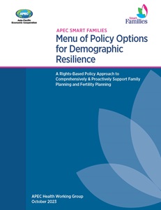 COVER_223_HWG_APEC Smart Families_Menu of Policy Options