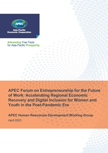 Cover_223_HRD_APEC Forum on Entrepreneurship for the Future of Work