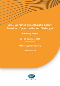 COVER_224_EWG_APEC Workshop on Sustainable Energy Transition
