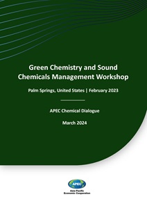 COVER_224_CD_Green Chemistry and Sound Chemicals Management Workshop