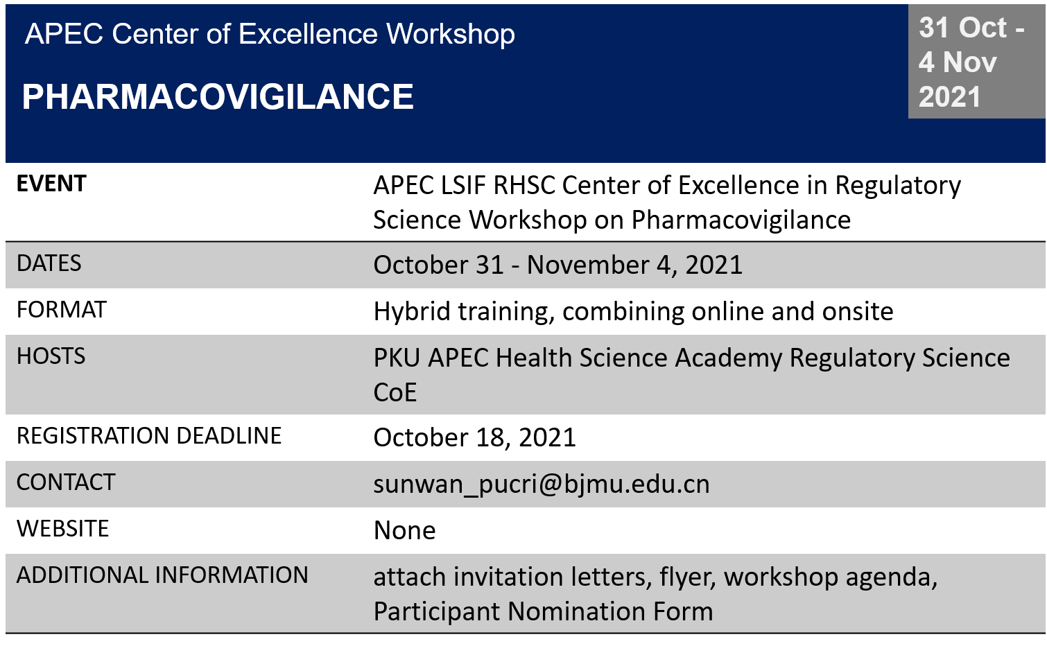 PKU PV CoE Workshop 2020