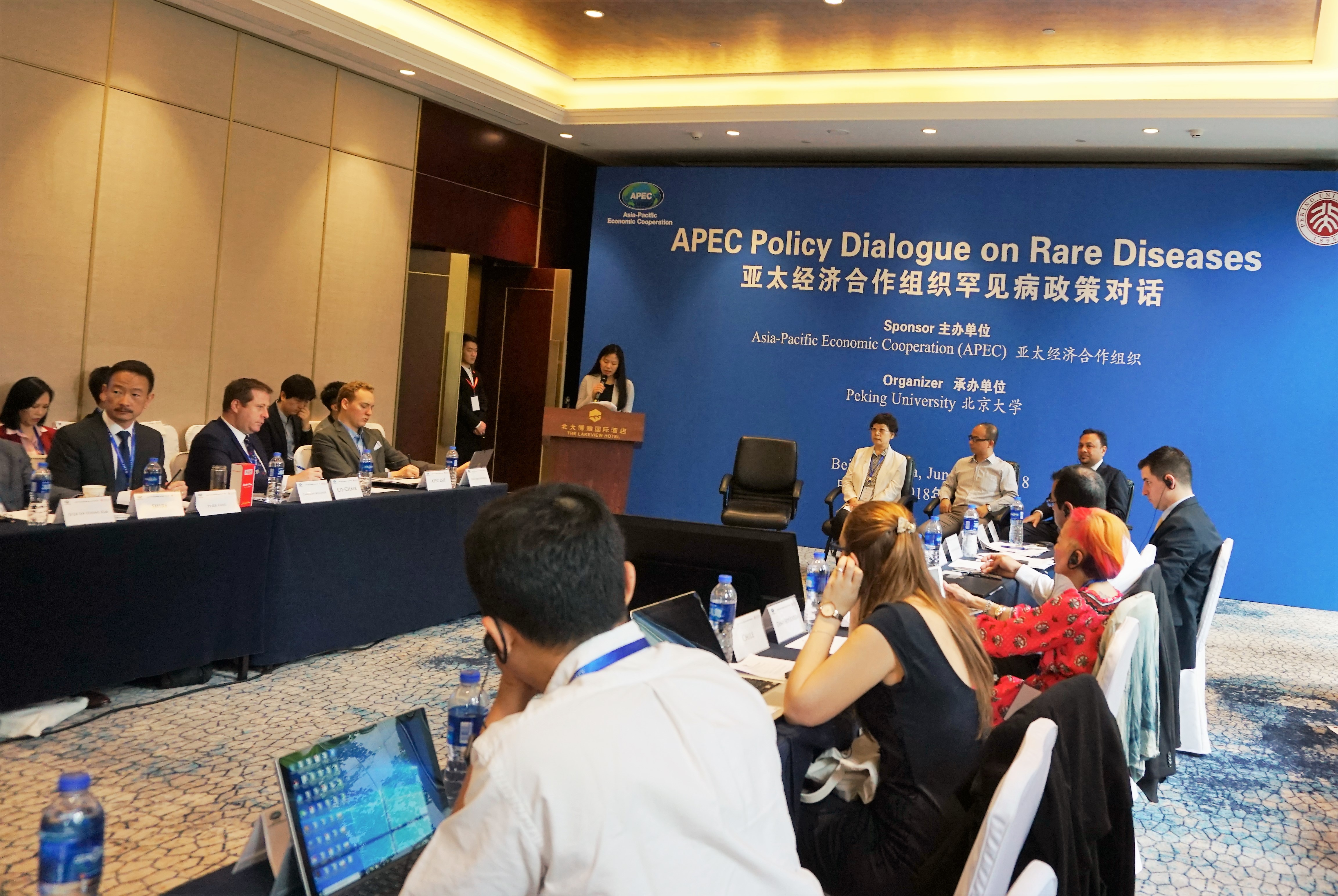 Panel at the 1st APEC Policy Dialogue on Rare Diseases, Beijing, China