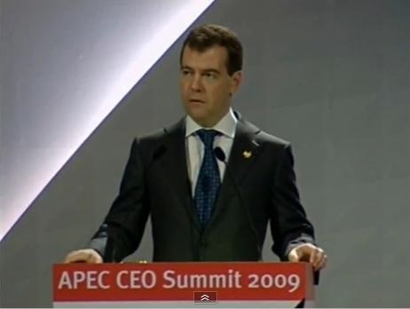 The global economic agenda: priorities for action - Russian President Dmitry Medvedev describes Russia's response to the global economic crisis and its plans for recovery.