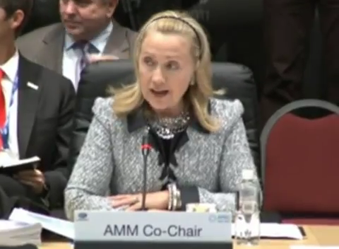 US Secretary of State Hillary Clinton opens 2011 APEC Ministerial Meeting