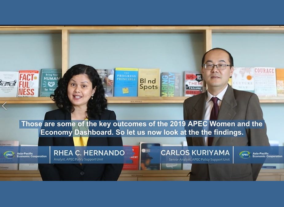 Highlights of The APEC Women and the Economy Dashboard 2019 | APEC